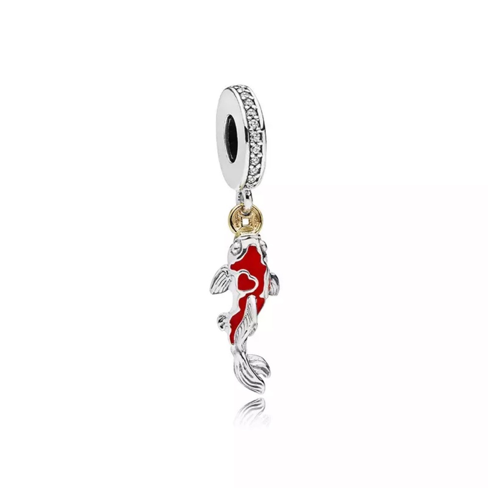 Red Koi Fish Charm - Picture 1 of 1